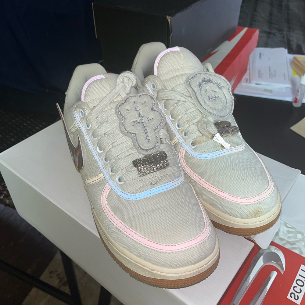 Nike Air Force 1 Low Sneakers Travis Scott